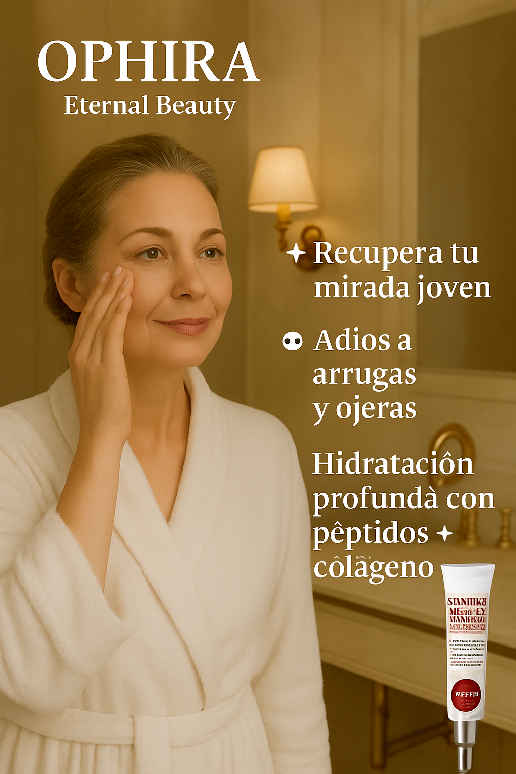 Crema reparadora contorno de ojos