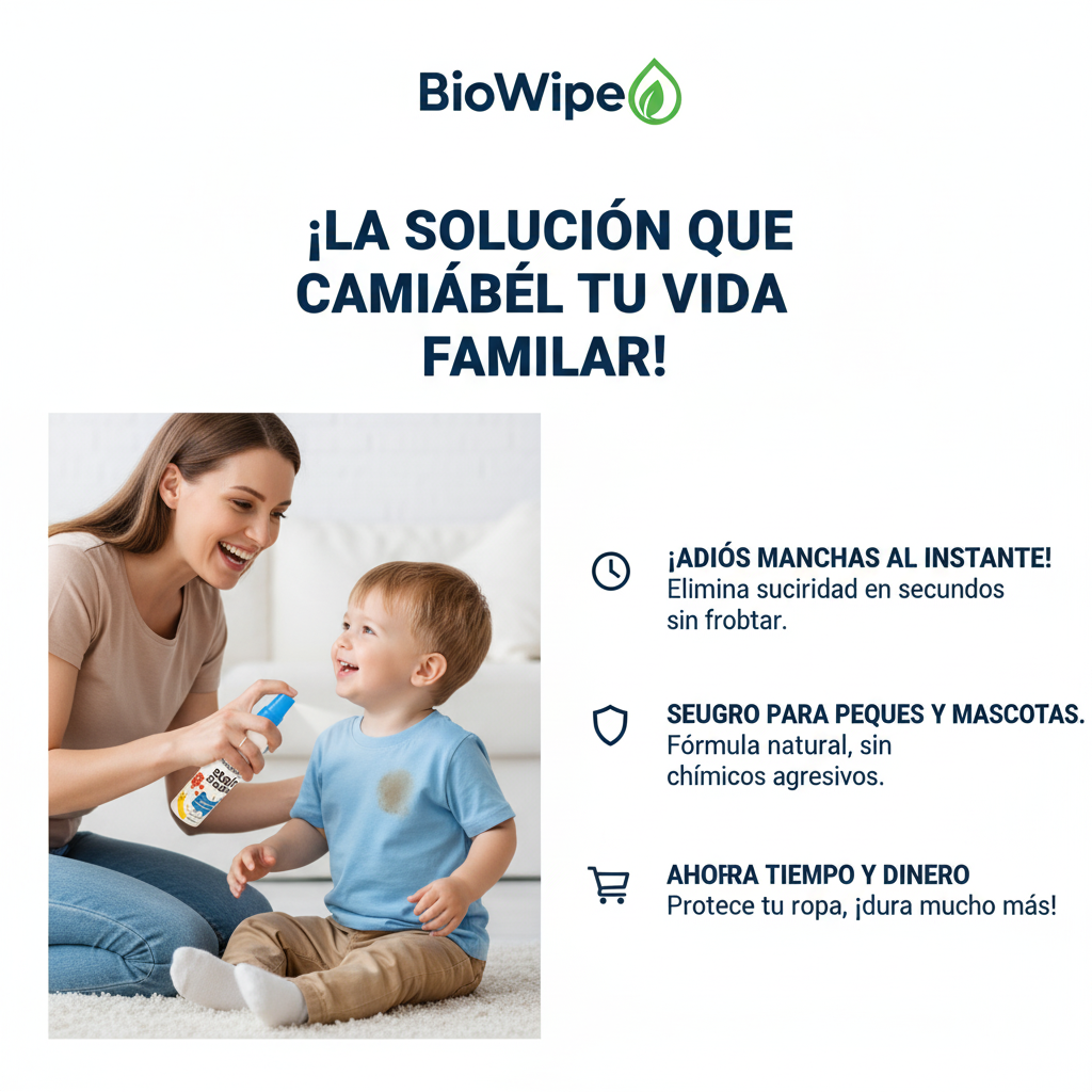 BioWipe®  Quitamanchas Instantaneo