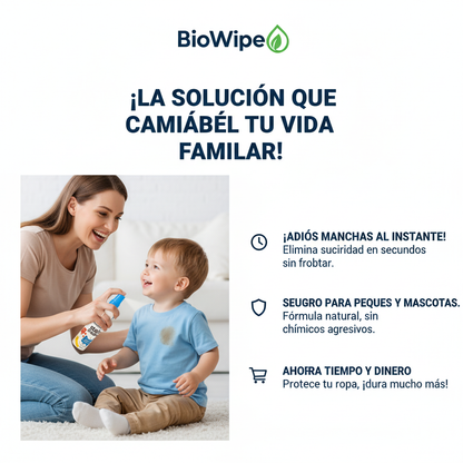 BioWipe®  Quitamanchas Instantaneo